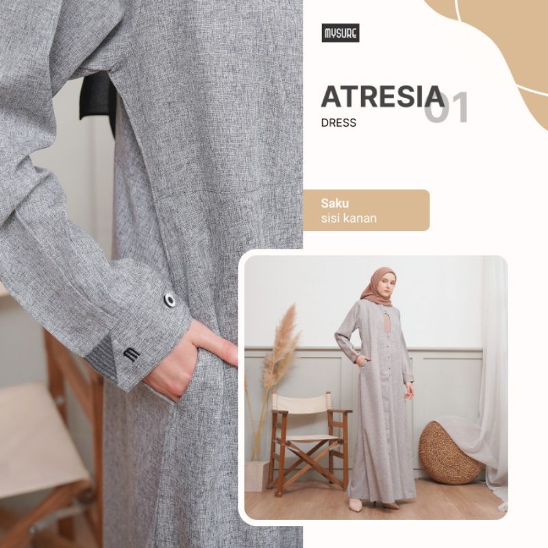 ATRESIA DRESS 01 • GAMIS ELEGAN MYSURE