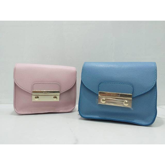 Furla Julia Mini Bag saffiano leather crossbody selempang slingbag authentic asli original