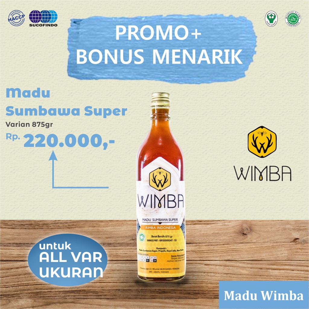 

Madu Sumbawa Super 3 - Lebah Apis Dorsata / Madu Asli - Madu Wimba -