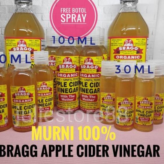 

(X39) -FREE BOTOL SPRAY- BRAGG Apple Cider Vinegar - Cuka Apel (PURE) produck terbaik