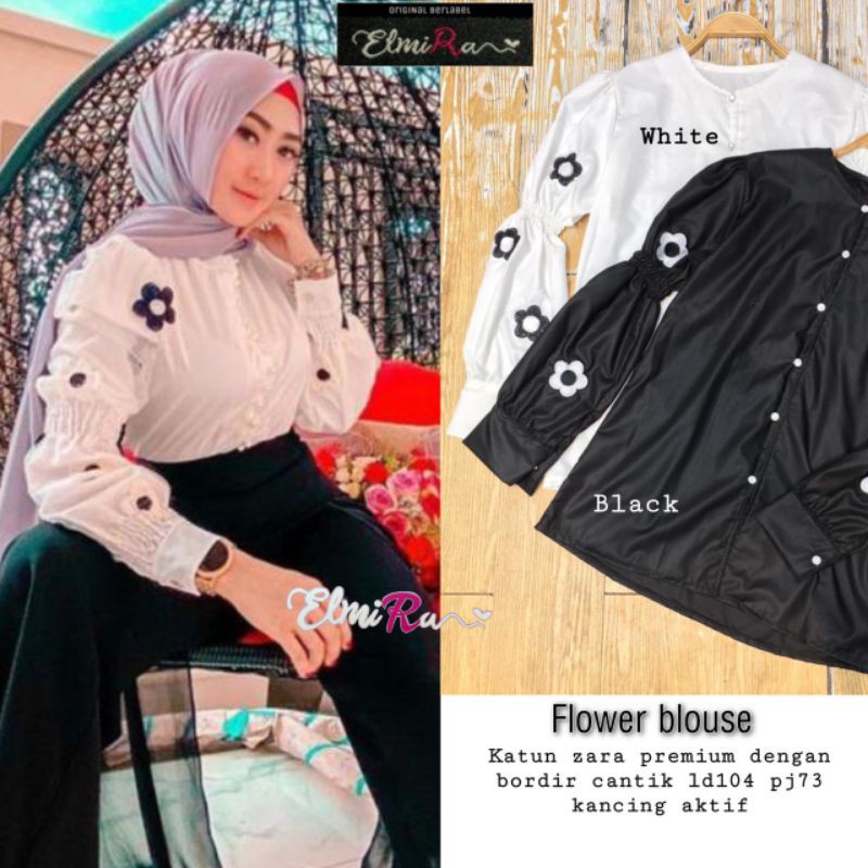 FLOWER BLOUSE BY ELMIRA