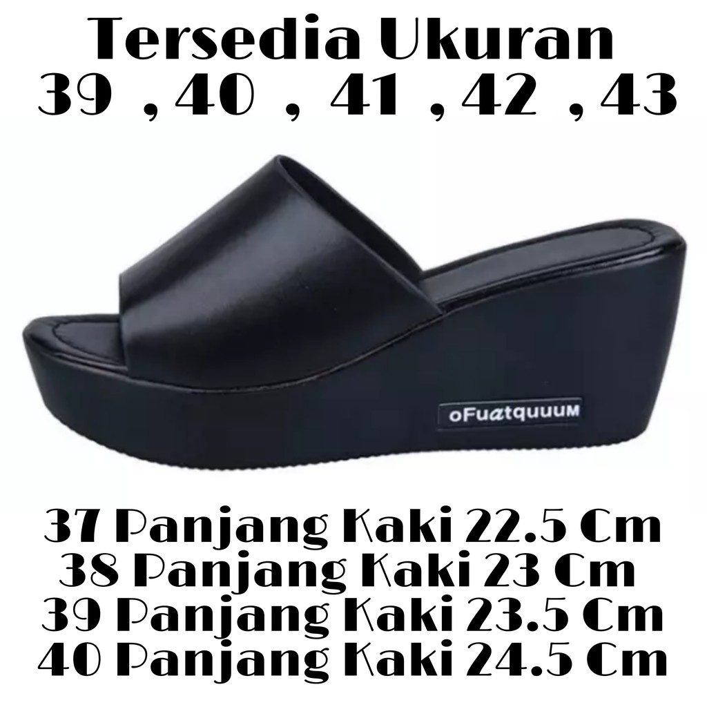 LUTTON - SANDAL WANITA WEDGES TERLARIS