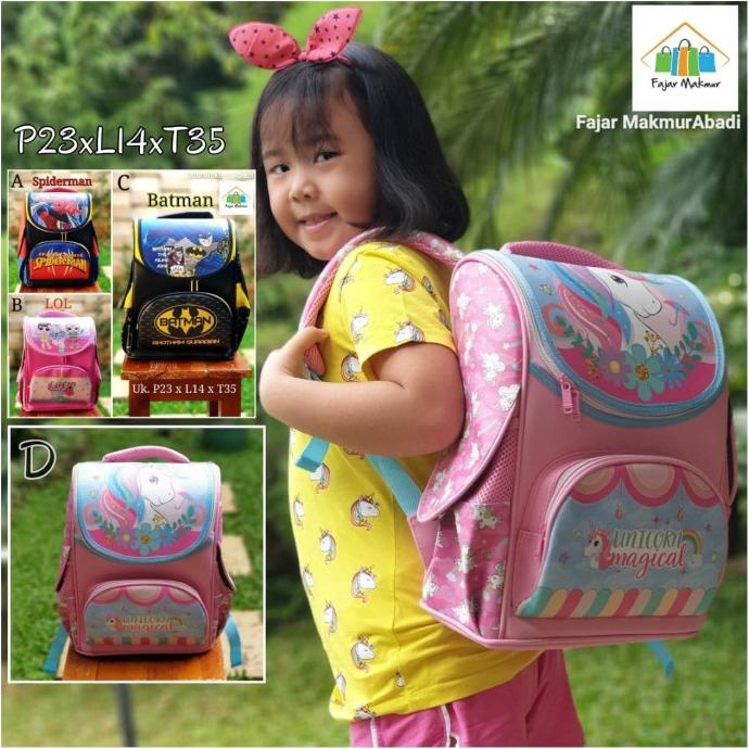 Tas Sekolah Anak Tk Sd Jepang / Tas Ransel Anak Sekolah Model Jepang / Termurah