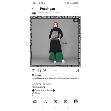 PRELOVED TUNIK KORINA