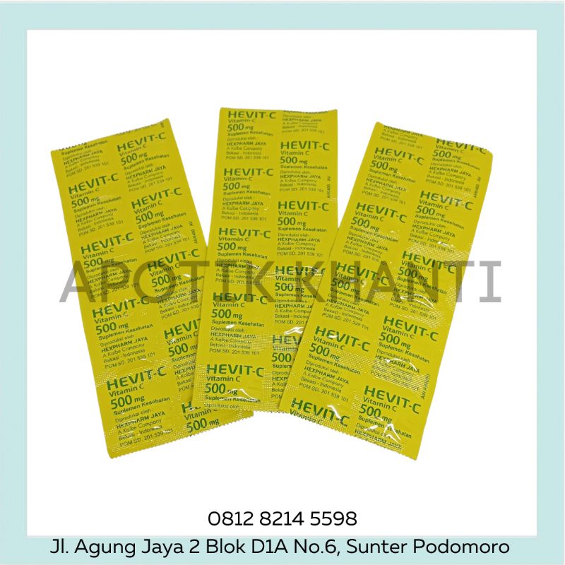 Hevit-C 500mg/vitamin C