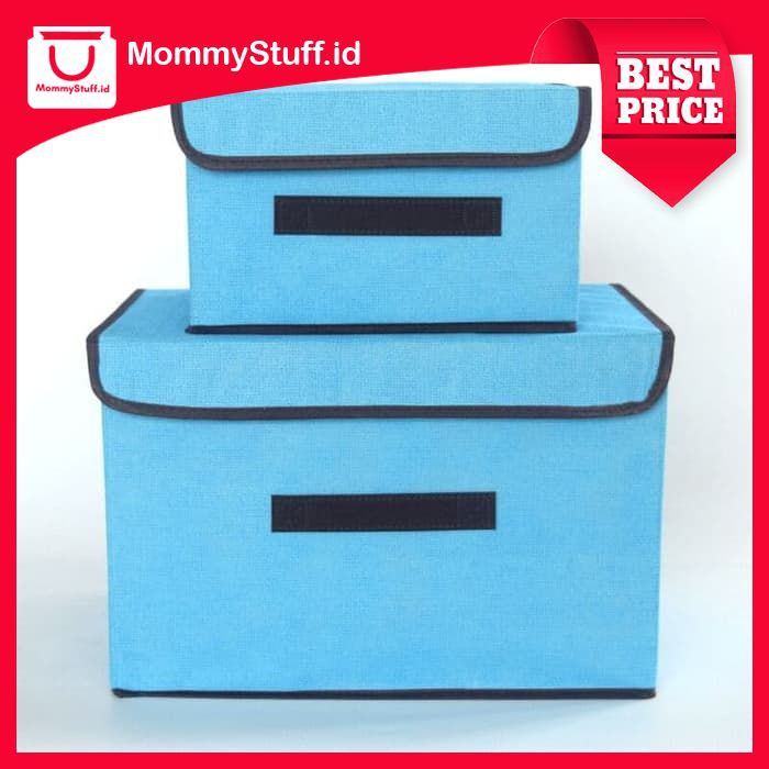MOS60 Multifunction Box Storage box Tempat Penyimpanan 2 in 1 - Ungu