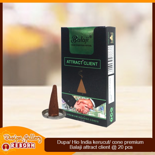 Dupa Buhur Kerucut Cone Tumpeng Balaji Premium Attract Client @20 pcs