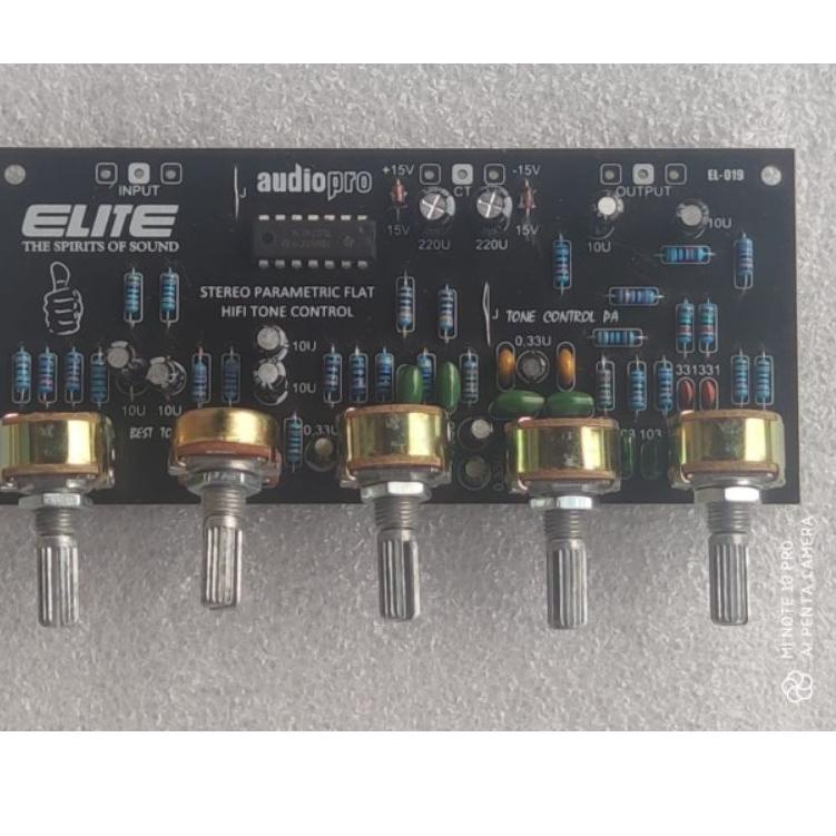 ♘ BLACKY TONE CONTROL STEREO MINI PARAMETRIK ELITE ➪