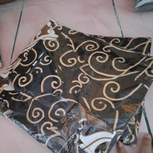 Bswart Batik Hrb026 Kenongo Hem Pendek Padi Pekalongan M L Xl Batik Pria Murah Modern Grosir