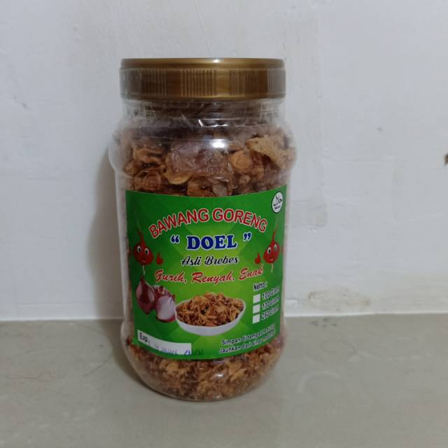 

Bawang goreng asli Brebes tanpa bahan pengawet dan tanpa MSG