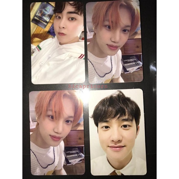 Photocard Damage Exo Don't Fight The Feeling Expansion Ver. Xiumin D.O. Kai - PC Damage exo dftf