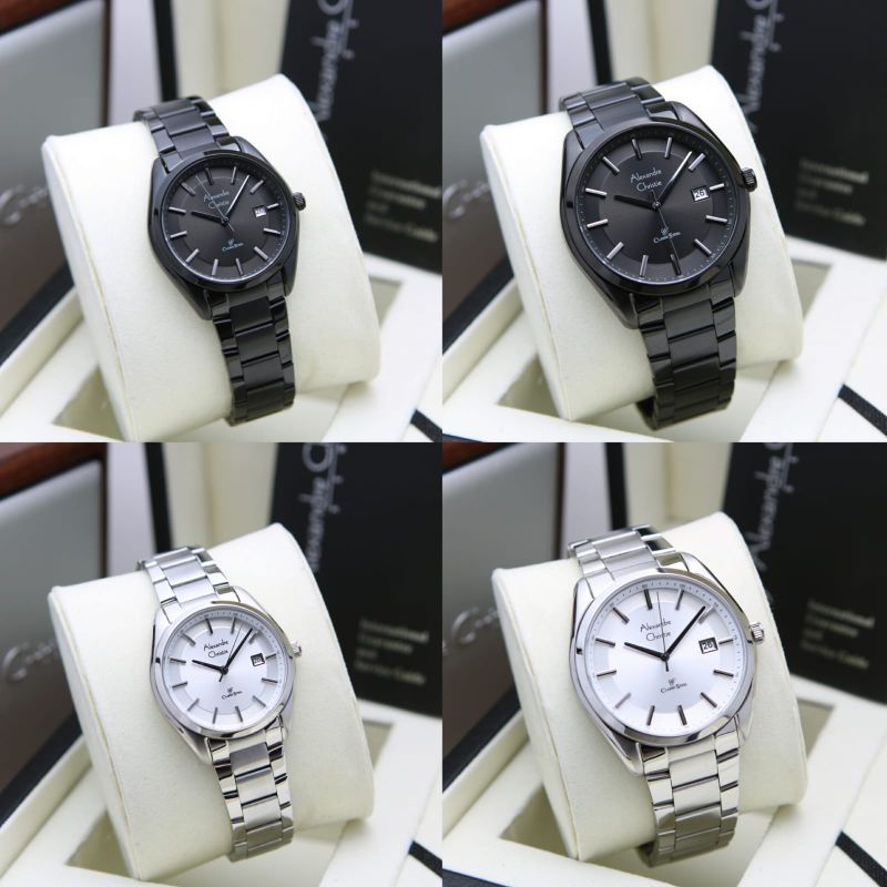 GRATIS BATERAI JAM TANGAN PRIA WANITA ALEXANDRE CHRISTIE AC8648 / AC 8648 ORIGINAL GARANSI RESMI 1TA