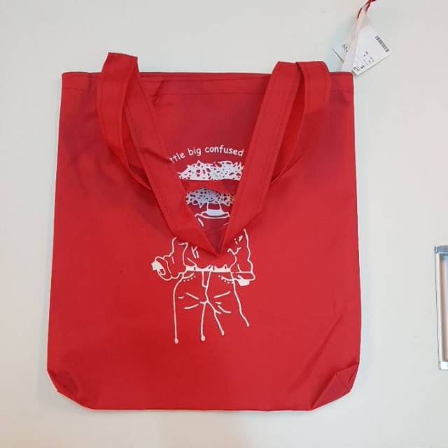 Tas totebag murah banget Tas Belanja Wanita Hadiah Guru Tas Kawaii Cetak Tas Belanja Kanvas Belanja Harajuku Tas Tangan Perempuan Tas Tangan Anak Satu Bahu Pangeran Kecil