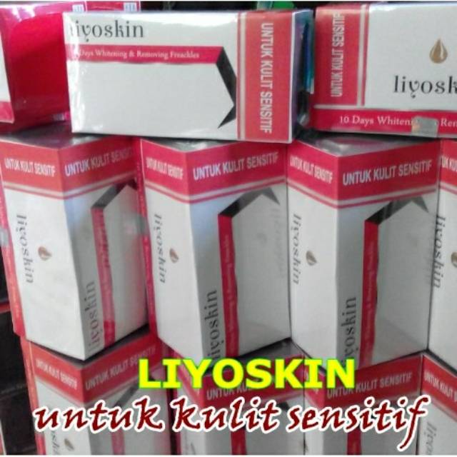 LIYOSKIN SENSITIF UNTUK KULIT WAJAH SENSITIF 1 PAKET