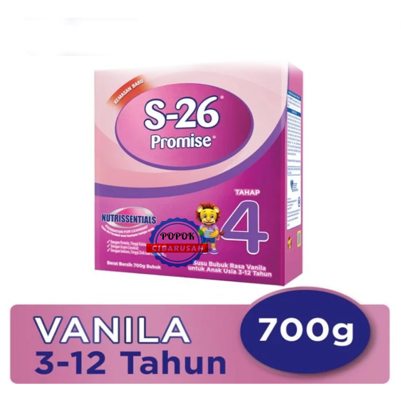 S-26 Promise Box Tahap 4 Vanila 700GR /popokcibarusah