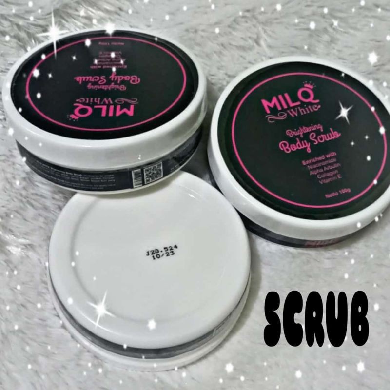 LULUR MILQWHITE || SCRUB || BODYSCRUB WHITENING