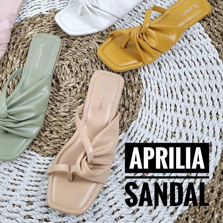 ❉ Green Love Sandal Wanita APRILIA ☋