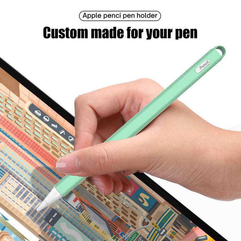 Casing Pelindung Apple Pencil Generasi Ke2 Bahan Silikon