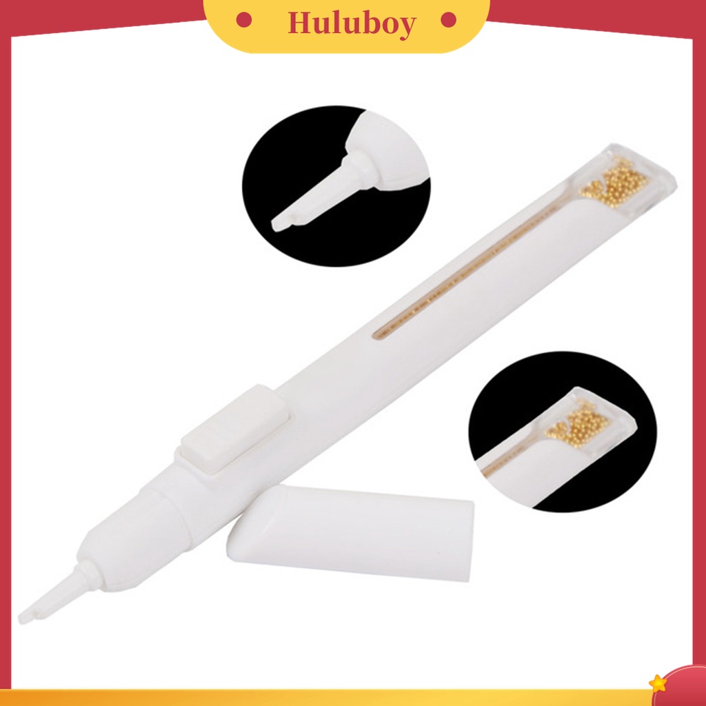 Huluboy Huluboy♡ Pen Pengambil Manik-Manik Bahan Baja Ukuran 0.8mm Untuk Manicure