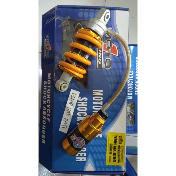 READY SHOCK SHOCKBREAKER MOTO1 MOTO 1 205 MM JUPITER MX KING MX  TABUNG PISAH ORIGINAL NOT KTC VND