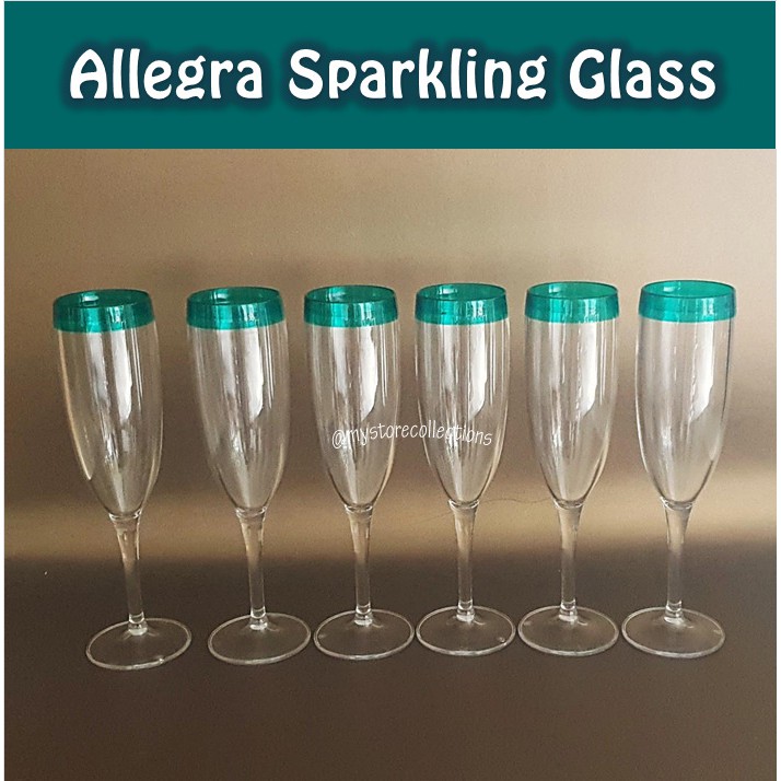 Allegra Sparkling Glass (1 Pcs) Gelas Tupwr