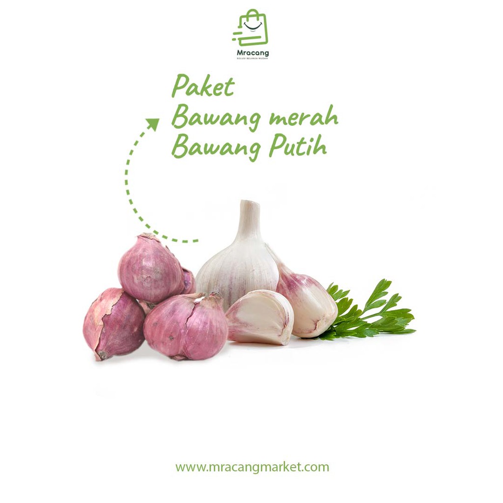 BAWANG MERAH DAN BAWANG PUTIH - BERAT 250gram