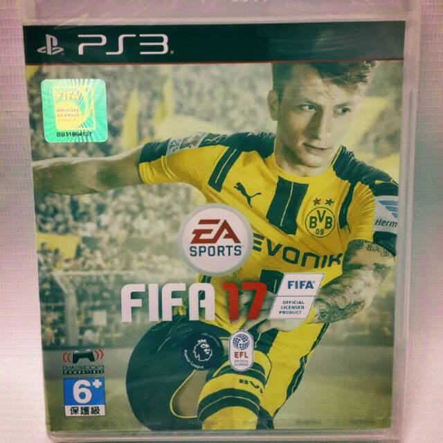 Bd ps3 kaset game FIFA 17