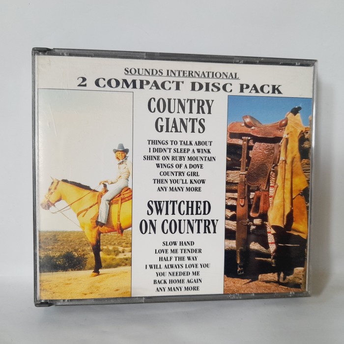CD Sounds International Country Giants Switched On Country 2 Disc Pack