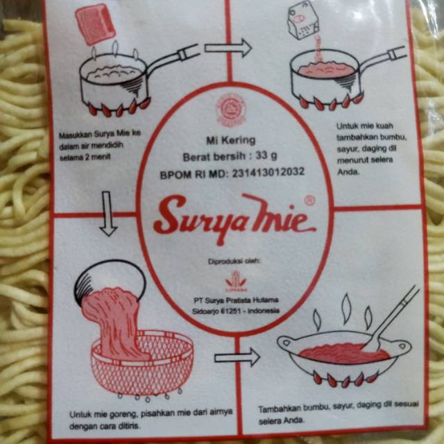 Surya mie 1 pc | Mie kering