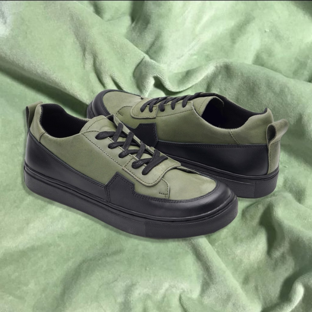 FREDERIK SERIES (KULIT ASLI) |ManNeedMe x Greata| Sepatu Sneakers Pria ORIGINAL