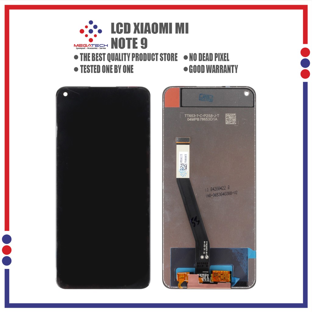 LCD Xiaomi Redmi Note 9 Fullset Touchscreen