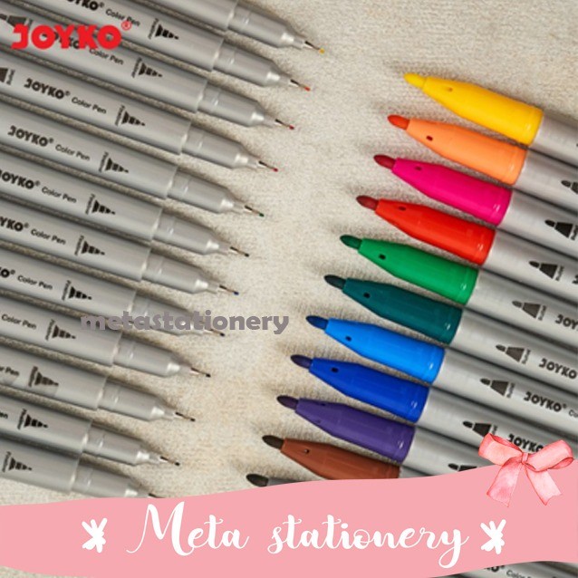 

Terlaris Dual Tip 12 Colors Pen Clp-35 Joyko Limited