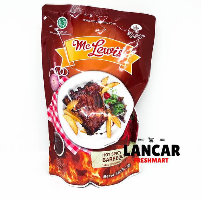 MC LEWIS HOT BARBEQUE SAUS 1KG