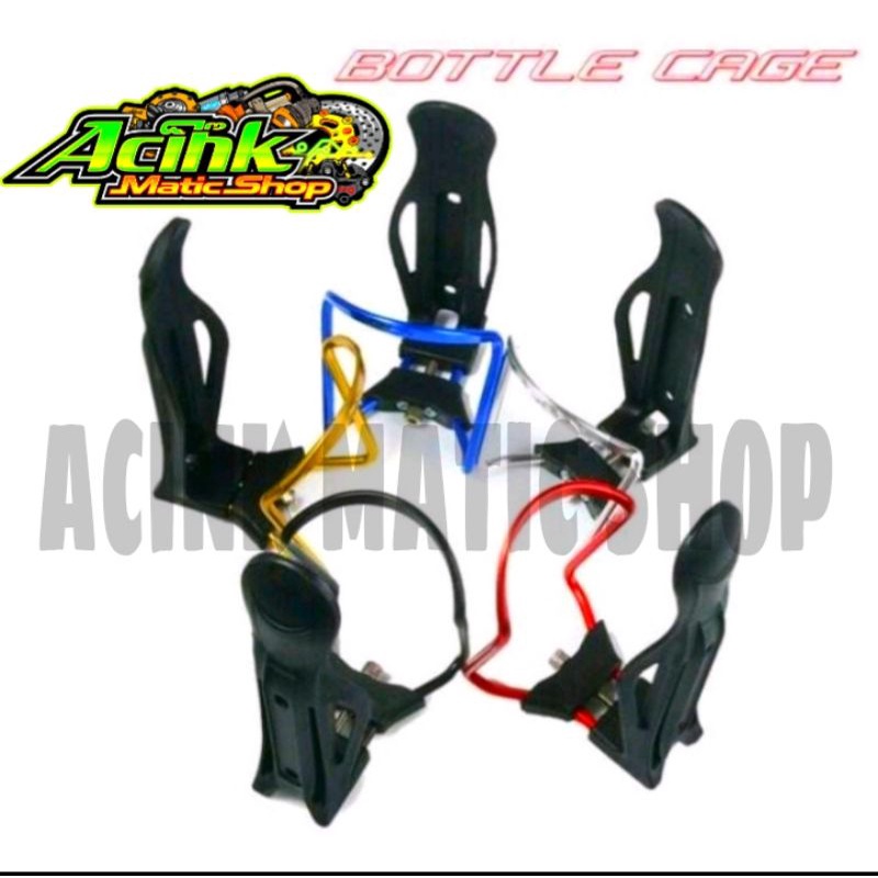 Bottle Cage Variasi Holder Tempat Botol Full Warna Bicycle Motor Termurah