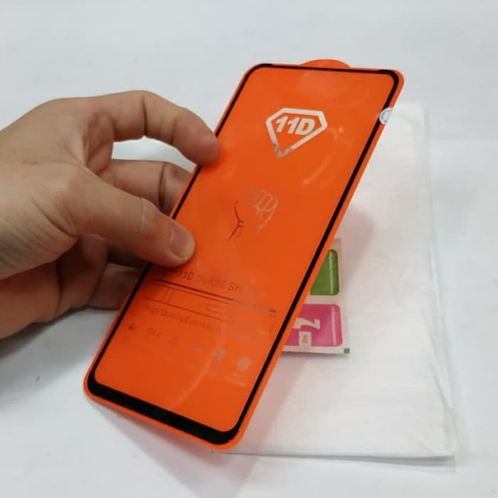 OPPO RENO 2F tempered glass full kaca gorila glass full 5D mantap