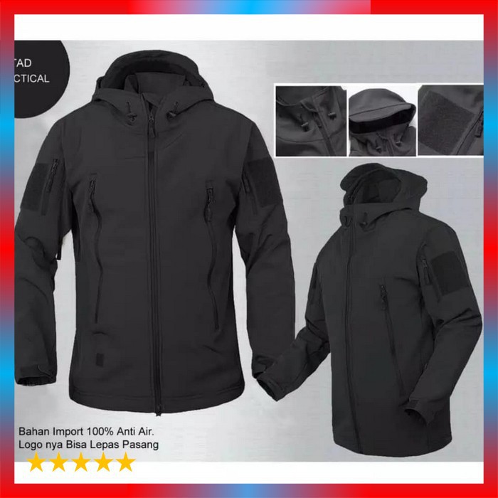 Jaket Gunung Pria Waterproof (Anti Air) TAD Bravo Tactical / Jaket Parasut Pria Gunung Original