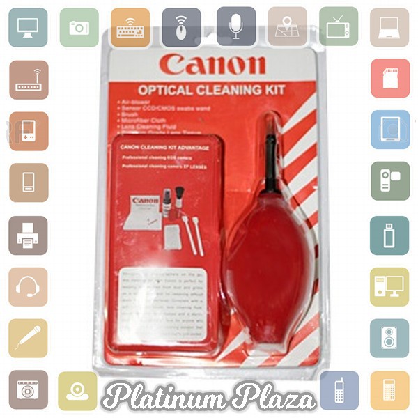 Set Pembersih Kamera Canon - Red`6R8T1E-