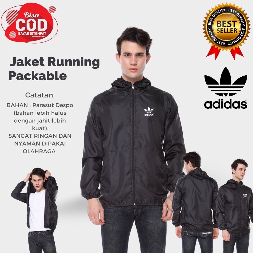 Jaket Olahraga Jogging Sauna