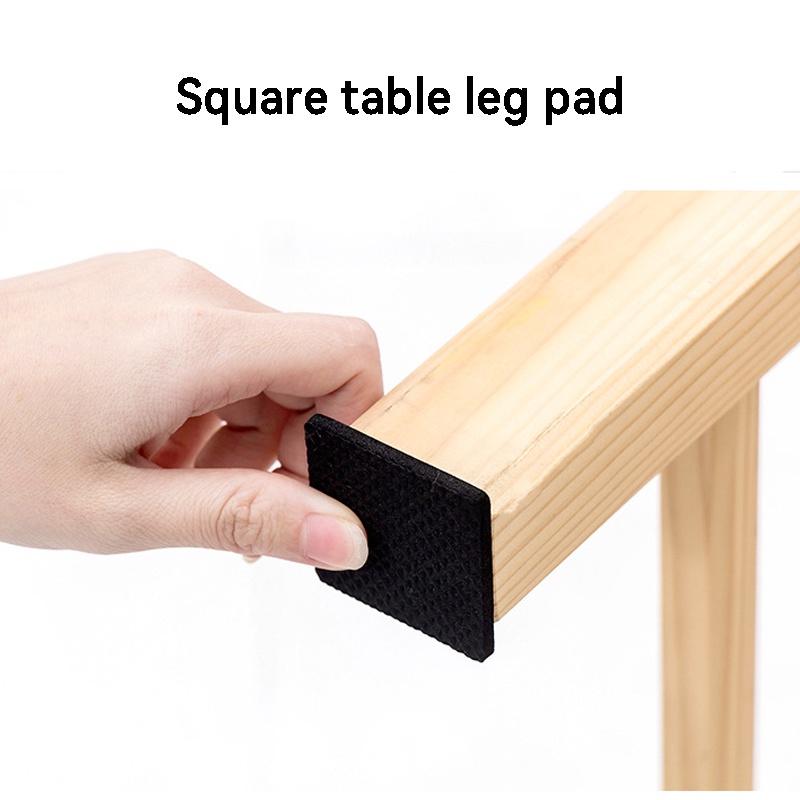 12/30/48Pcs Self-adhesive Furniture Leg Feet Rug Pads / Thickening Non-slip Mat for Chair Floor Protectors