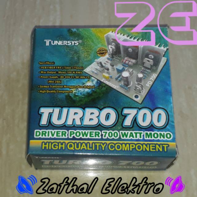Kit Driver Power Amplifier TURBO 700 Watt