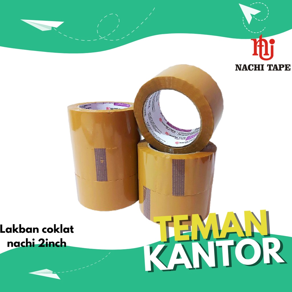 

Lakban Coklat Nachi 2 Inch