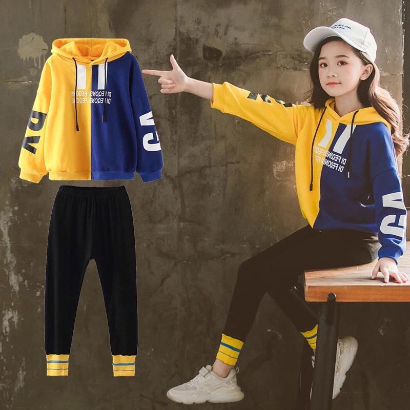 [set feqone VL] setelan anak unisex sweater + celana