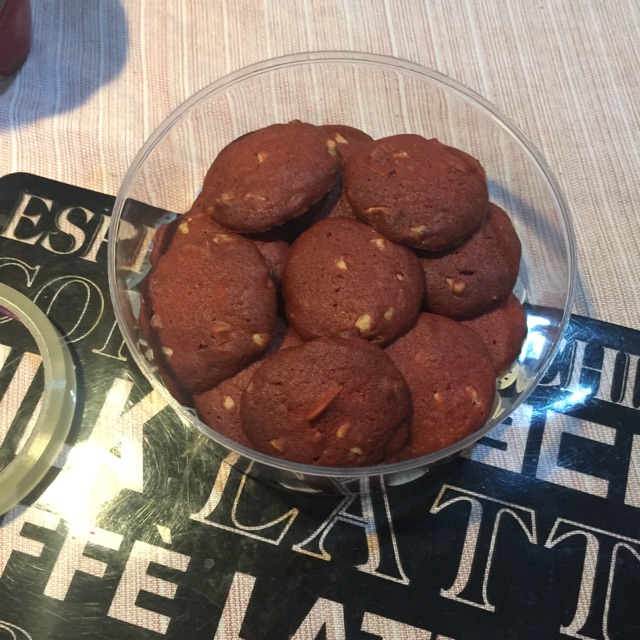 

Red velvet cookies
