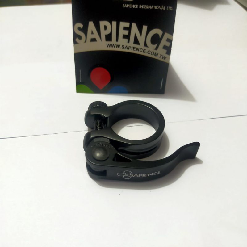seat clamp sapience ukuran 31.8mm pengunci tiang sadel sepeda mtb