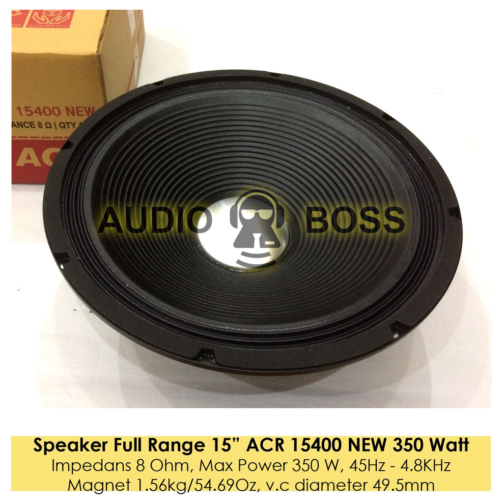 Speaker 15 Inch ACR 15400 PRO NEW - Speaker 15in ACR 15400 350 Watt