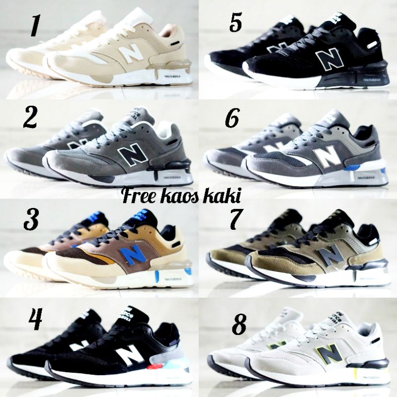 NEW PRODUCT ENCAP 997 SIZE 39 - 43 SEPATU OLAHRAGA PRIA ABU NAVY MERAH