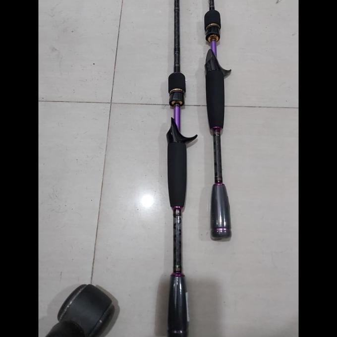 joran daiwa ardito bc baitcasting one piece piliah 601 atau 661