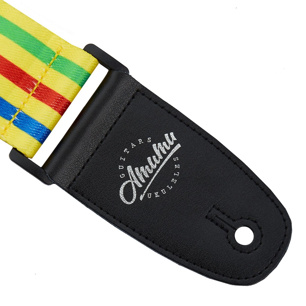 Amumu PC02P Strap Gitar motif Yellow Stripe