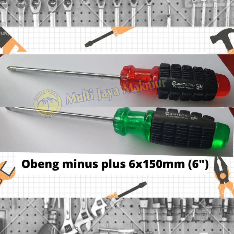 obeng set plus minus 6&quot;