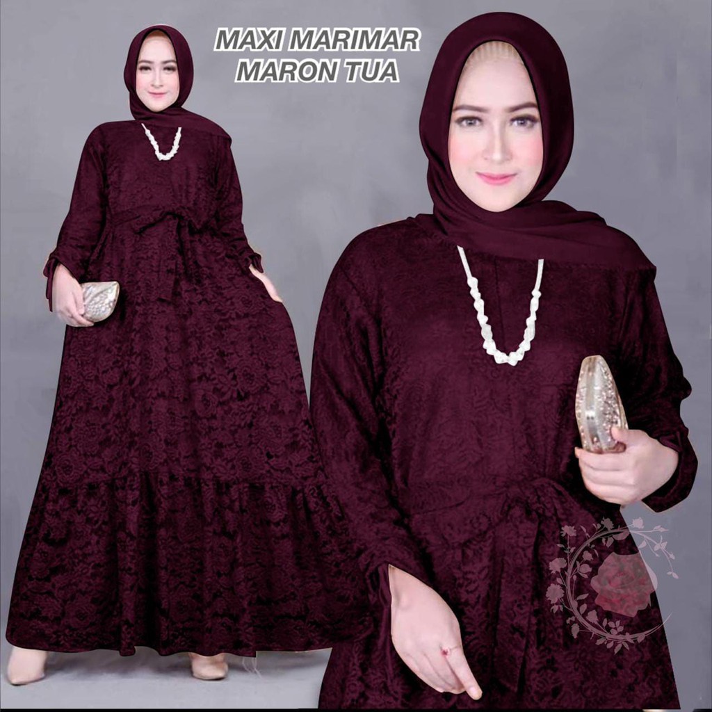 MX MARIMAR 3XL 2XL ORIGINAL GAMIS BRUKAT IMPORT /  BAJU PESTA GOOD QUALITY